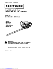 CRAFTSMAN C944.514320 Instruction Manual