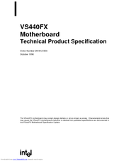 Intel VS440FX Technical Specification