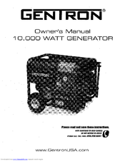 GENTRON GG10000 Owner's Manual