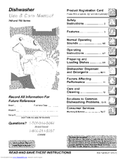 Gibson GDB755RJQ0 Use & Care Manual