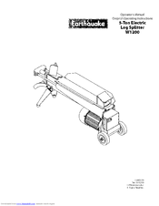 EarthQuake W1200 Operator's Manual