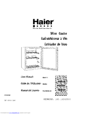 Haier HVH019A User Manual