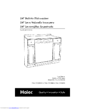 Haier DWL4035MBSS User Manual