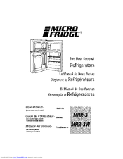 MicroFridge MHR-3W User Manual
