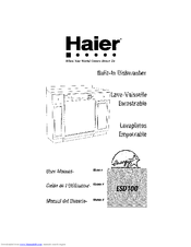 Haier ESD100 User Manual