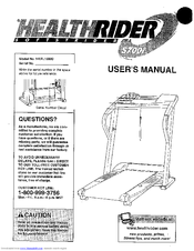 Healthrider S700i HRTL16990 User Manual