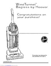 Hoover WindTunnel U5720-960 Owner's Manual