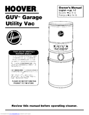 Hoover GUV L2315 Manuals | ManualsLib