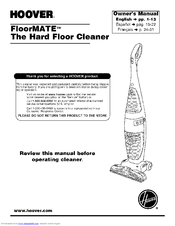 Hoover FloorMATE H2850 Owner's Manual