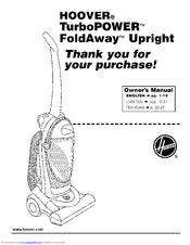 Hoover TurboPOWER FoldAway U5167900 Owner's Manual