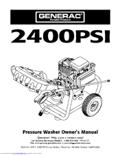 Generac Portable Products 1675-0 Owner's Manual