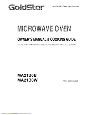 GOLDSTAR MA2130B Owner's Manual & Cooking Manual