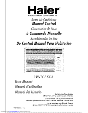 HAIER HWF05XC3 User Manual