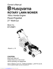 Husqvarna 917.374471 Owner's Manual