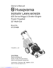 Husqvarna 917.374426 Owner's Manual