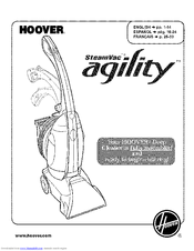 HOOVER SteamVac Aqility Manual