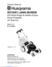HUSQVARNA 917.374421 Owner's Manual