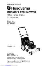 HUSQVARNA 917.384501 Owner's Manual