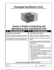 Icp PGF3 Owner's Manual