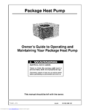 Icp PHF3 Owner's Manual