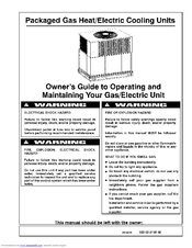 ICP PGS560115 Owner's Manual