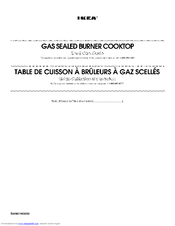 IKEA ICS500WB0 Use & Care Manual