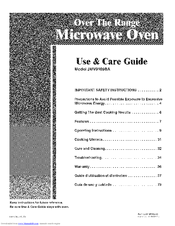 Jenn-Air JMV9169BA Use & Care Manual