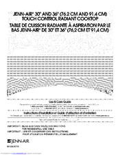 Jenn-Air JEC0530ADW14 Use & Care Manual