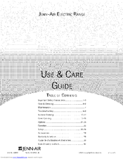 Jenn-Air JER8885RAB Use & Care Manual