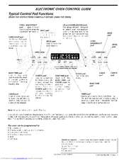 FRIGIDAIRE FEB27T6CBA Guide Control Manual