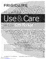 FRIGIDAIRE LPGF3091KSH Use & Care Manual