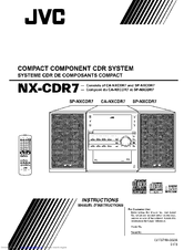 JVC CA-NXCDR7 Instructions Manual