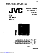 JVC TV-13140 User Manual