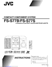 JVC FS-S77B Instructions Manual