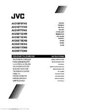 JVC AV21BT7ENS Instructions Manual