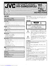 Jvc HR-S5912U Instructions Manual