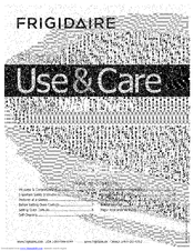 FRIGIDAIRE CFEW3025LBA Use & Care Manual