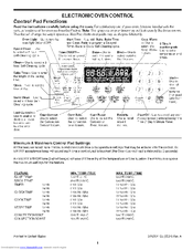 FRIGIDAIRE PGLEF385EC7 Guide Manual