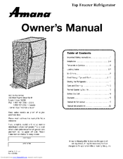 Amana ATB2135HRQ Owner's Manual