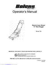 BOLENS 136 Operator's Manual