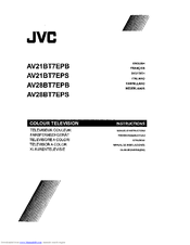 JVC AV21BT7EPS Instructions Manual