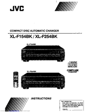 Jvc XL-F154BK Instructions Manual