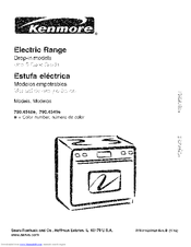 Kenmore 7904549 Series Use & Care Manual