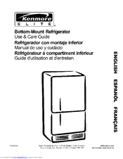 Kenmore 59670002000 Use & Care Manual