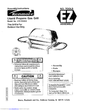 Kenmore 415.152043 Assembly Instructions Manual