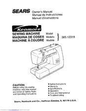 Kenmore 385.12318 Owner's Manual