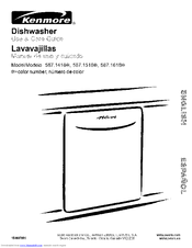 Kenmore 587.1518 Series Use & Care Manual