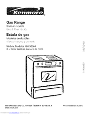Kenmore 790.3668 Series Use & Care Manual