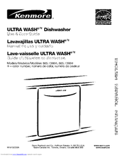 Kenmore Ultra Wash HE 665.1388 Series Use & Care Manual