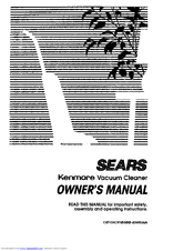 Sears Kenmore 1163491291 Owner's Manual
